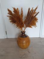 Diverse sfeervolle woonaccessoires: poef, vazen, decoratie, Ophalen of Verzenden, Gebruikt