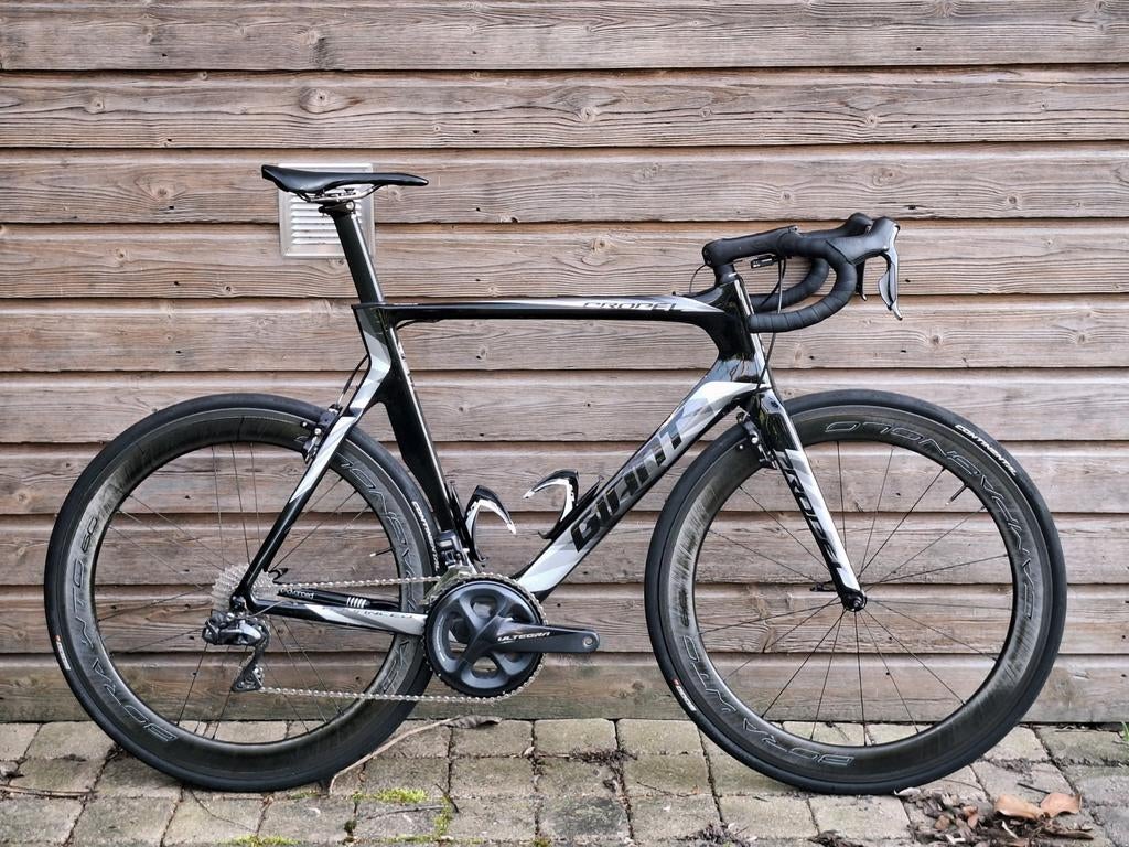 Giant Propel Advanced 0 – Powermeter - Bora WTO – maat 58, Fietsen en Brommers, Ophalen, 28 inch, Gebruikt, Carbon