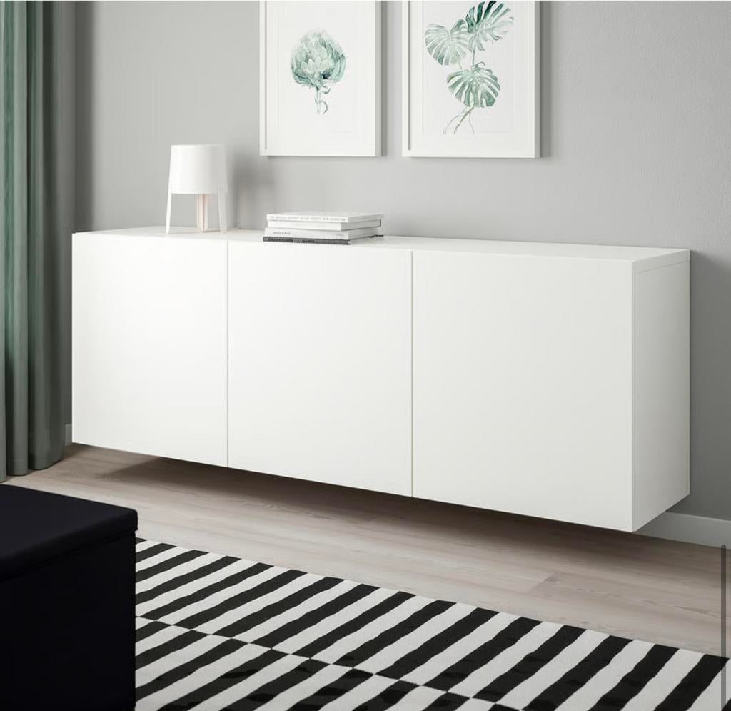 IKEA dressoir kast inclusief glasplaat, Huis en Inrichting, Kasten | Wandmeubels, Zo goed als nieuw, Minder dan 100 cm, Minder dan 150 cm