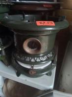 1 pits petroleumstellen met glaasje bovenrek en lont, Ophalen of Verzenden