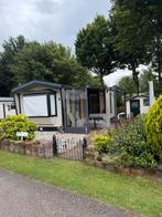 Super mooie chalet camping de hoge waard andel, Caravans en Kamperen, Stacaravans, Tot en met 4