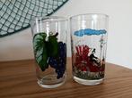 2 vintage drinkglazen, Verzamelen, Glas en Borrelglaasjes, Ophalen of Verzenden, Zo goed als nieuw, Overige typen
