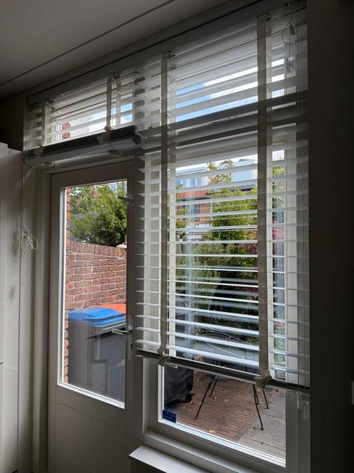Raambekleding - lamellen, Huis en Inrichting, Stoffering | Gordijnen en Lamellen, Zo goed als nieuw, 50 tot 100 cm, Ophalen of Verzenden