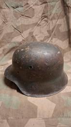 WO2 Duitse M42 helm, Ophalen of Verzenden, Landmacht, Duitsland, Helm of Baret
