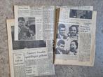 Artikelen bokser Muhammad Ali (1970-71), Ophalen of Verzenden, 1960 tot 1980, Knipsel(s)