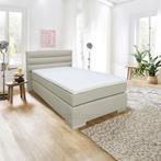 Boxspring Viesta 1-persoons, Grijs, Ophalen of Verzenden, 180 cm, Nieuw