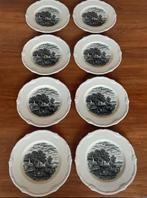 6 Grindley Scènes after Constables borden, Ophalen of Verzenden