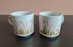 Vintage koffiekopjes West Germany, Huis en Inrichting, Keuken | Servies, Ophalen of Verzenden, Aardewerk, Overige stijlen, Kop(pen) en/of Schotel(s)