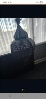 Oosterse hanglamp metaal, Huis en Inrichting, Lampen | Hanglampen, Ophalen of Verzenden, Zo goed als nieuw, Oosters, Metaal