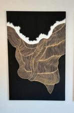Groot schilderij 117 x 77 cm., Ophalen