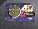 Penning 40 jaar Discovery 2025 in coincard, Ophalen of Verzenden, Overige materialen, Nederland