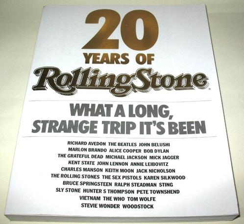 Boek 20 Years of Rolling Stone Stones, Boeken, Muziek, Zo goed als nieuw, Ophalen of Verzenden