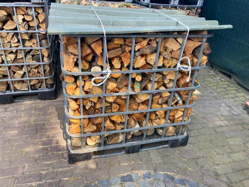 Haardhout zwarte els met een beetje wilg, Tuin en Terras, Haardhout, Blokken, Elzenhout, Minder dan 3 m³, Ophalen