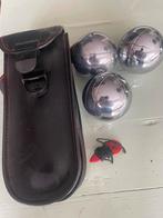 Jeu de boules set 3 ballen, Sport en Fitness, Ophalen, Gebruikt, Bal