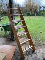Houten trap, Doe-het-zelf en Verbouw, Ladders en Trappen, Ophalen of Verzenden, Gebruikt, Trap, 2 tot 4 meter