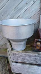 Zeef voor  melkbus, Ophalen