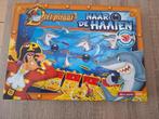 Piet Piraat naar de Haaien, Hobby en Vrije tijd, Gezelschapsspellen | Bordspellen, Ophalen, Zo goed als nieuw, Studio 100