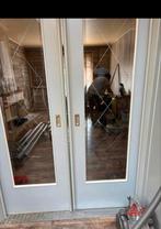 Antieke inbouwschuifdeuren, Doe-het-zelf en Verbouw, Deuren en Horren, Ophalen, Gebruikt, 120 cm of meer, Binnendeur