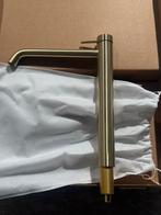 IVY Bond wastafelkraan - L model - geborsteld mat goud PVD, Doe-het-zelf en Verbouw, Ophalen of Verzenden, Zo goed als nieuw, Kraan