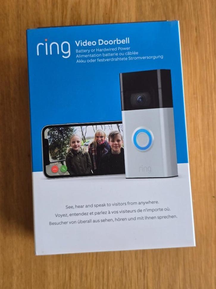 Ring Deurbel, Huis en Inrichting, Deurbellen, Gebruikt, Draadloos, Ophalen
