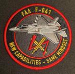 RNLAF 312 Squadron First Aircraft Arrival F-041 F-35 Patch, Ophalen of Verzenden, Luchtmacht, Nederland, Embleem of Badge