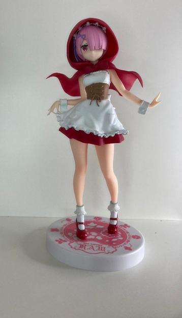 ram re:zero roodkapje 21cm anime figure red hood beschikbaar voor biedingen