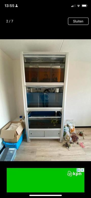 aquarium stelling beschikbaar voor biedingen