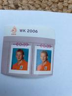 Postzegels wk 2006 dirk kuyt 2x, Postzegels en Munten, Ophalen of Verzenden