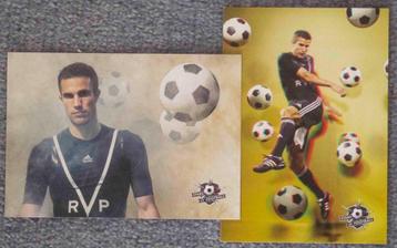 Robin van Persie Klaas Jan Huntelaat ansichtkaarten C 1000 beschikbaar voor biedingen