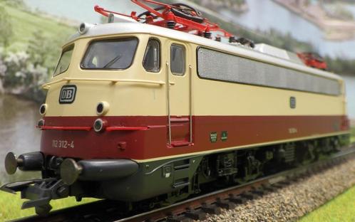 Roco elektrische lokomotief 112 312-4 digitaal lokpilot, Hobby en Vrije tijd, Modeltreinen | H0, Zo goed als nieuw, Locomotief