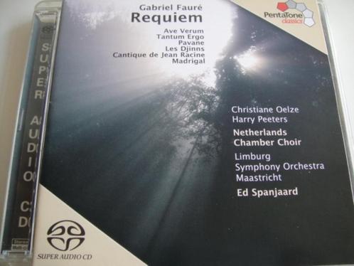 FAURE Requiem SACD SPANJAARD PENTATONE, Cd's en Dvd's, Cd's | Klassiek, Zo goed als nieuw, Vocaal, Romantiek, Ophalen of Verzenden