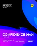 DGTL ADE: Confidence Man, Tickets en Kaartjes, Eén persoon, Oktober