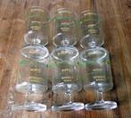Irish Coffee glazen vintage Frans glas shamrock decor recept, Huis en Inrichting, Keuken | Servies, Glas of Glazen, Gebruikt, Ophalen of Verzenden