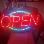 Neon bord open horeca, Verzamelen, Ophalen of Verzenden, Zo goed als nieuw, Lichtbak of (neon) lamp