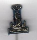 Speldje KONINKLIJKE MARINE ANKER BLAUW (A4), Verzenden, Gebruikt, Overige onderwerpen