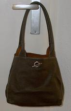 schoudertas, bruin leder met roestbruin suede (omkeerbaar), Ophalen, Nieuw, Bruin, Leer