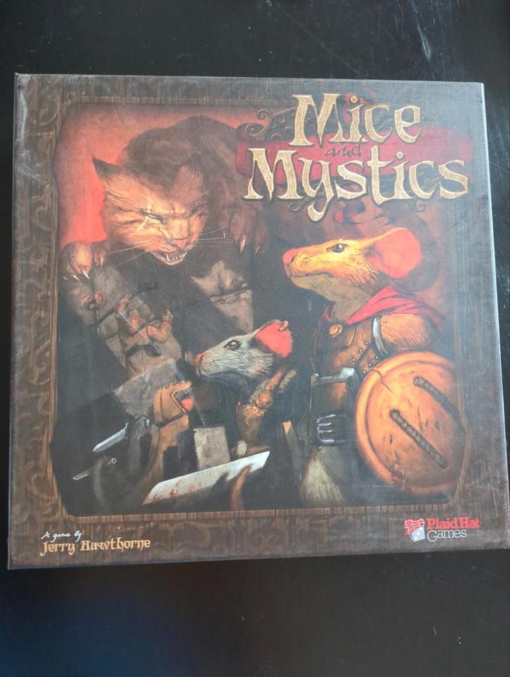 Mice and Mystics Bordspel - Plaid Hat Games, Hobby en Vrije tijd, Gezelschapsspellen | Bordspellen, Zo goed als nieuw, Een of twee spelers