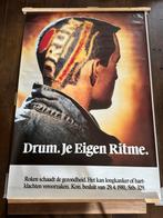 Drum Reclame Poster - Je Eigen Ritme, Antiek en Kunst, Ophalen of Verzenden