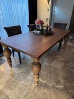 Rofra Houten Tafel met Robuuste Poten, Huis en Inrichting, Tafels | Eettafels, Ophalen, Gebruikt, 100 tot 150 cm, Eikenhout