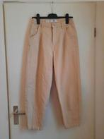 Bershka beige spijkerbroek denim jeans balloon broek, mt 36, Beige, Lang, Ophalen of Verzenden, Zo goed als nieuw