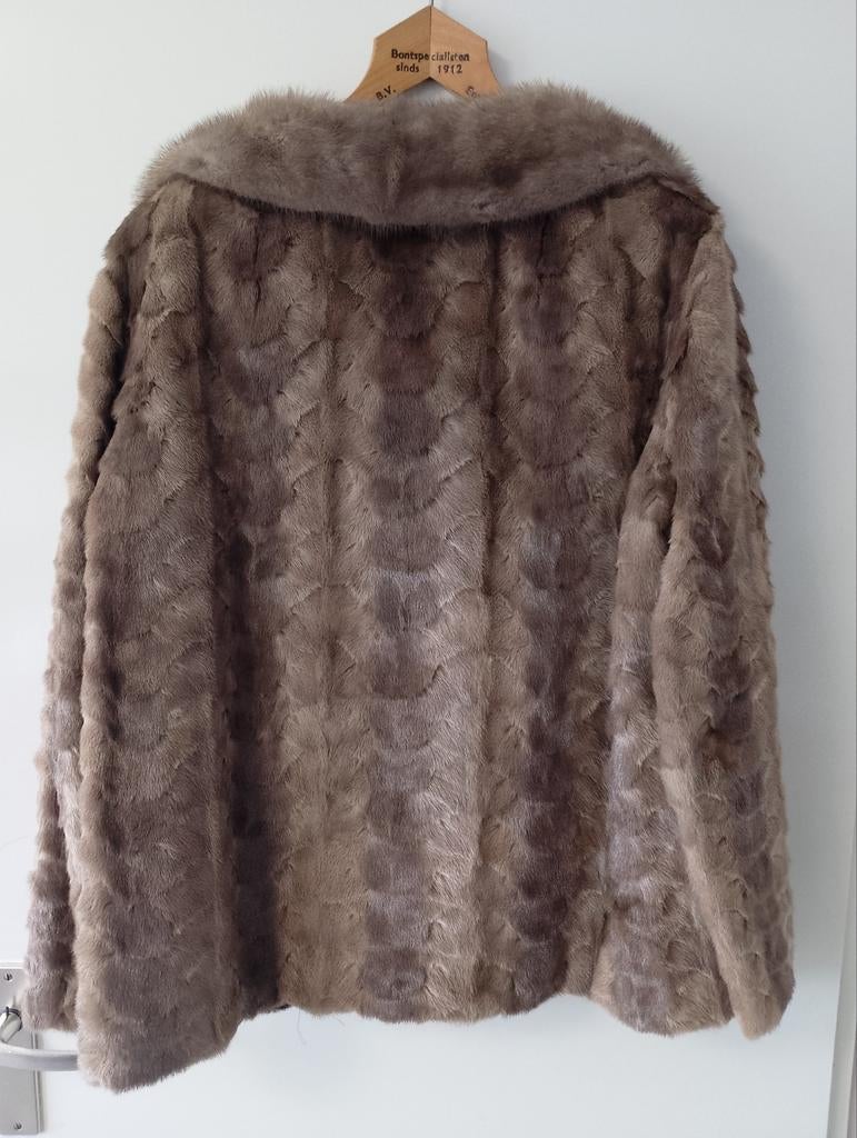 Vintage Bontjas - Uitstekende Staat, Kleding | Dames, Jassen | Winter, Maat 38/40 (M), Bruin, Ophalen of Verzenden, Vintage