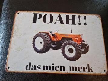 Fiat 1300 DT Super Wandbord - POAH!! Das Mien Merk beschikbaar voor biedingen