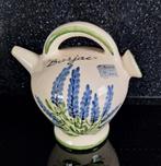 SCHENKKANNETJE MET LAVENDEL DECORATIE " HANDGESCHILDERD", Ophalen of Verzenden