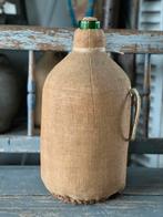 Gistfles Jute, Antiek en Kunst, Ophalen of Verzenden