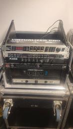 Rackje met  Behringer, Alesis, DBX, Crest,Lem, Ophalen, Gebruikt