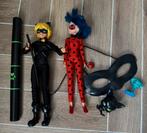Lady bug en cat noir speelfiguren en speelset, Ophalen of Verzenden, Zo goed als nieuw