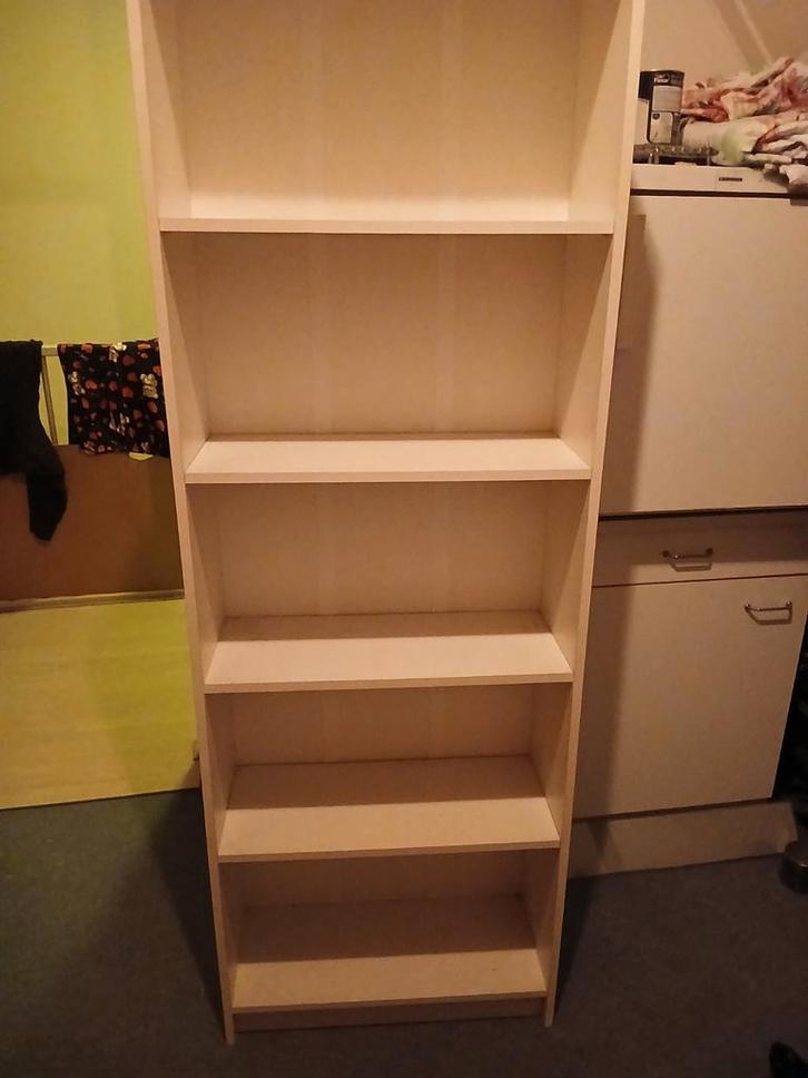 Witte Billy Boekenkast Ikea - Zelf Ophalen, Huis en Inrichting, Kasten | Boekenkasten, Gebruikt, 50 tot 100 cm, 150 tot 200 cm