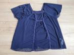 MISS ETAM blauwe wijde top maat XL ~ HH0016, Blauw, Maat 46/48 (XL) of groter, Ophalen of Verzenden, Zo goed als nieuw