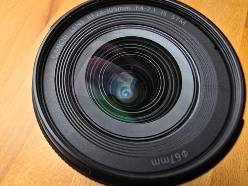 CANON RF 24-105MM STM LENS GARANTIE FILTER ZONNEKAP NIEUW, Audio, Tv en Foto, Fotografie | Lenzen en Objectieven, Nieuw, Standaardlens