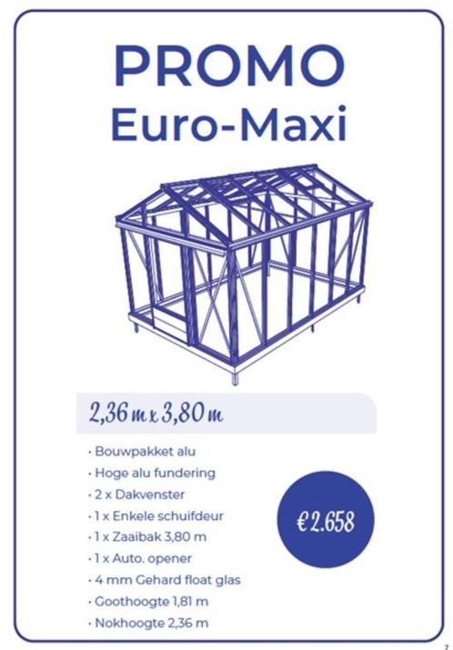 PROMO 2025. Kas, hobbykas, tuinkas, serre, Tuin en Terras, Overige Tuin en Terras, Nieuw, Verzenden